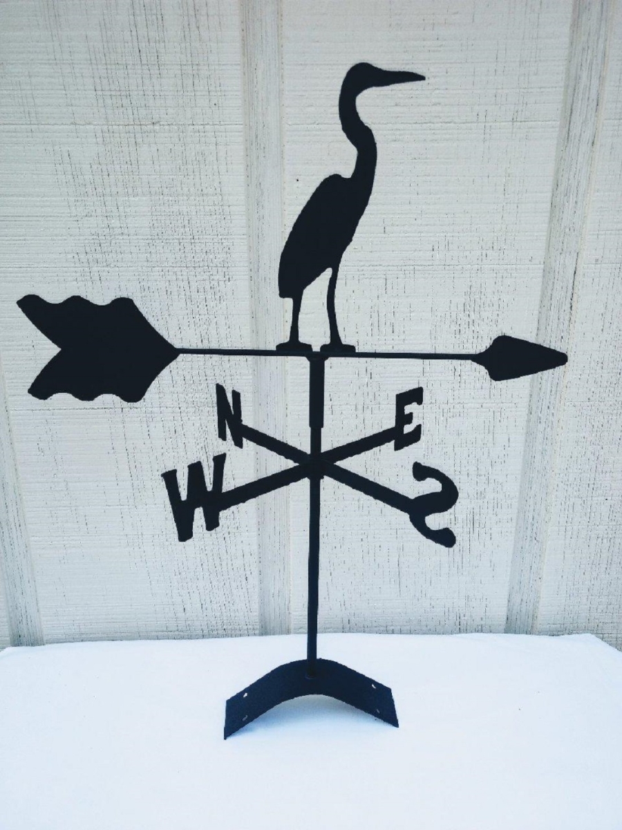 Egret Roof Mount Weathervane