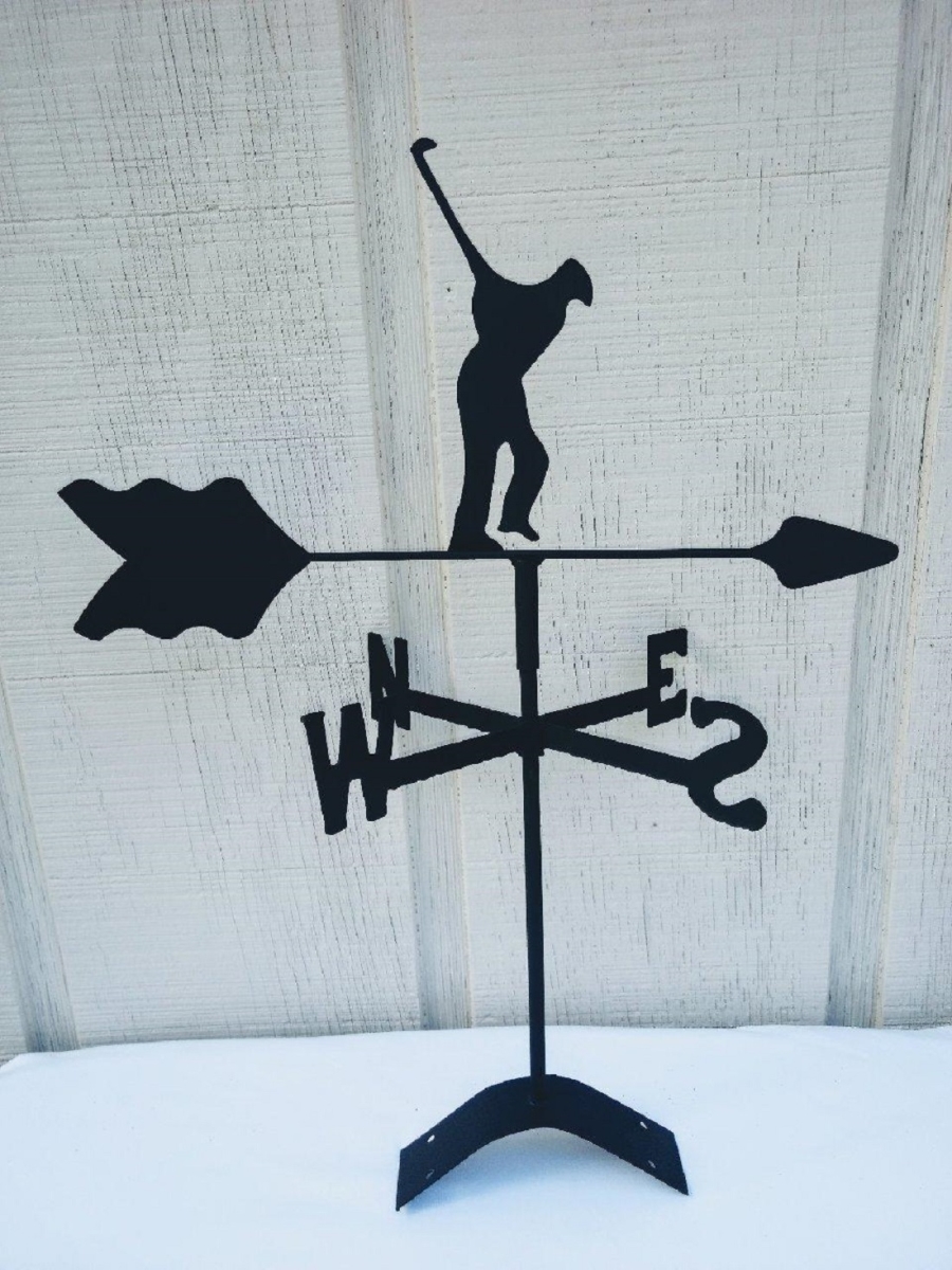 Golfer Roof Mount Weathervane