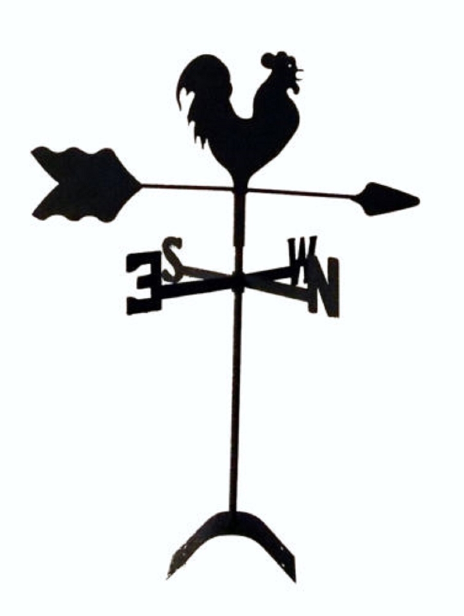 Rooster Chicken Roof Mount Weathervane