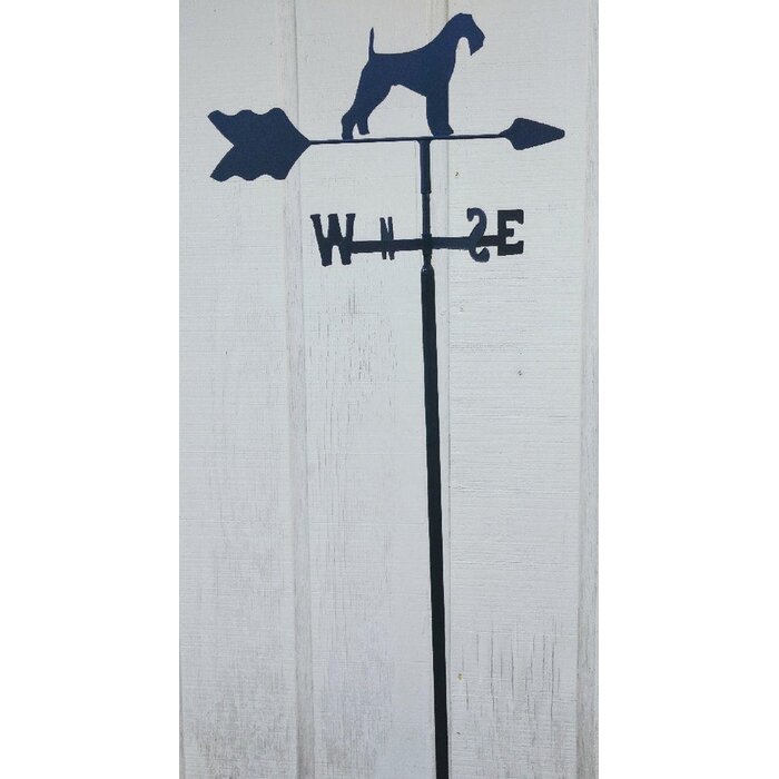 Airedale Terrier Garden Mount Weathervane