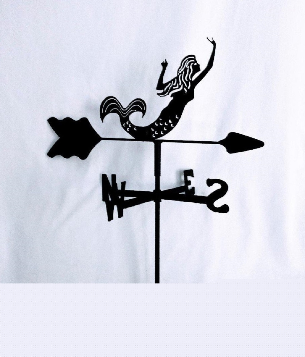 Mermaid Roof Mount Weathervane