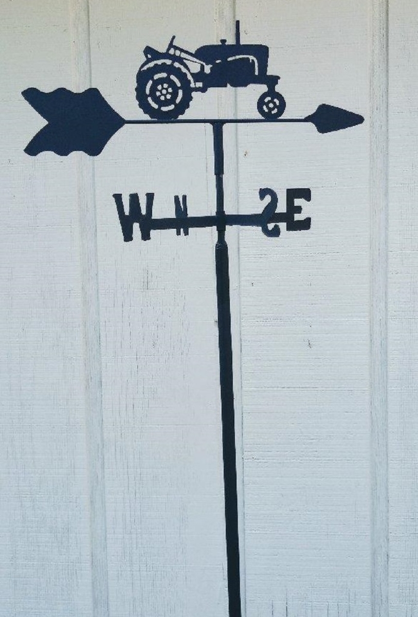 Tractor Garden Mount Weathervane