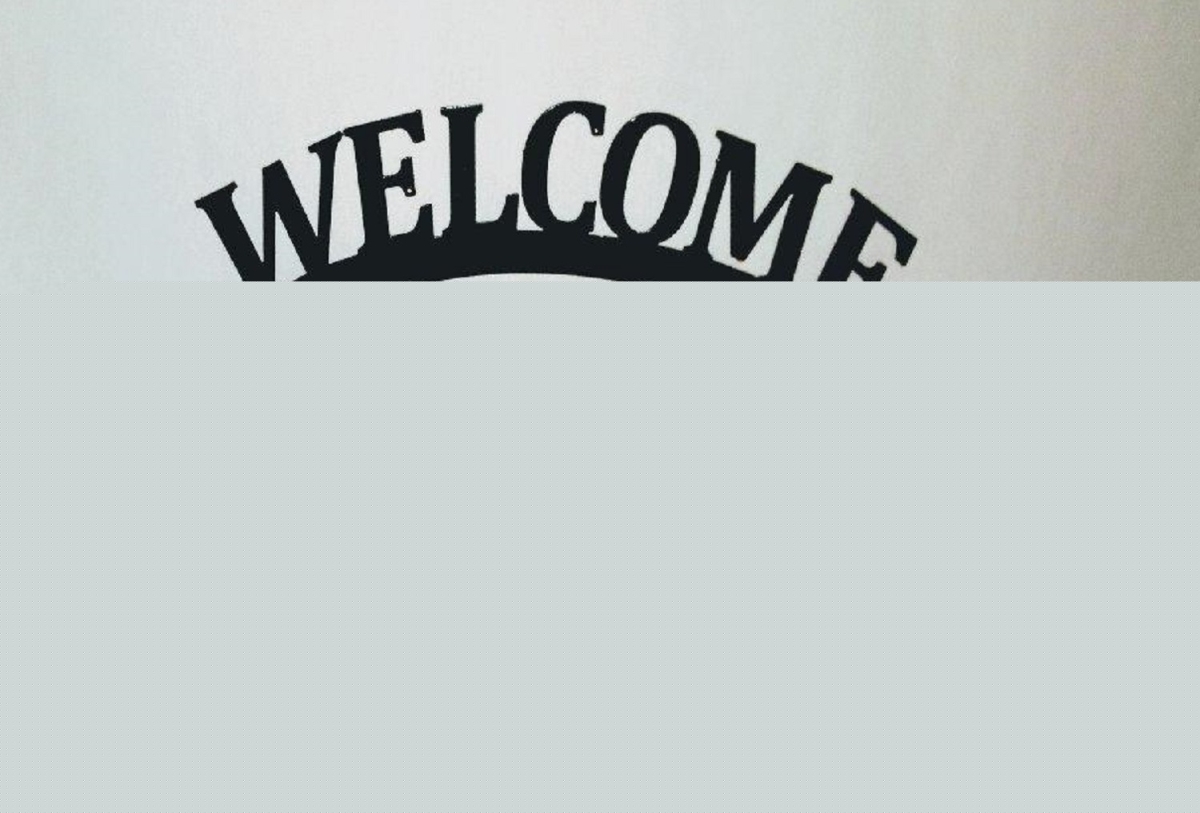 bernesewelcome Bernese Mountain Dog Metal Welcome Sign