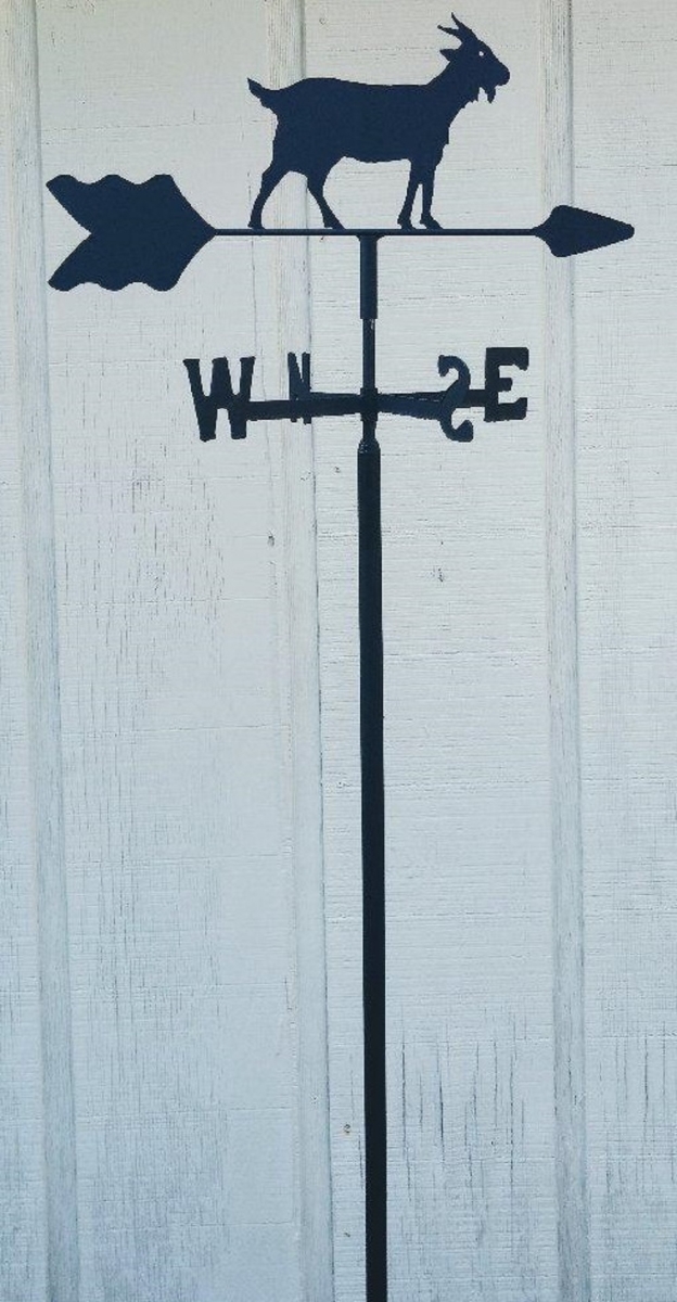 Goat Garden Mount Weathervane