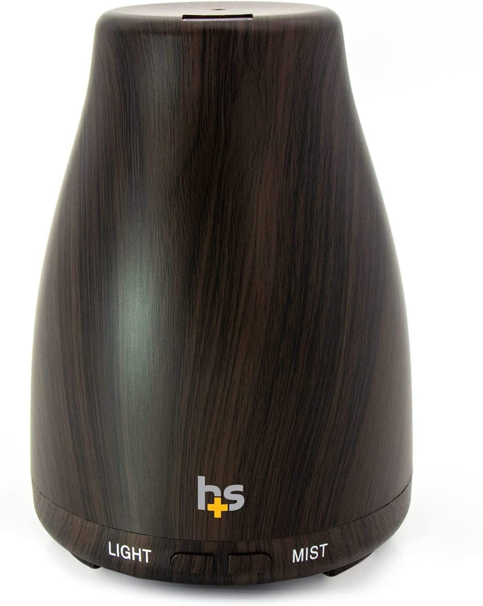 Essential Oil Diffuser - Wood Grain Brown
