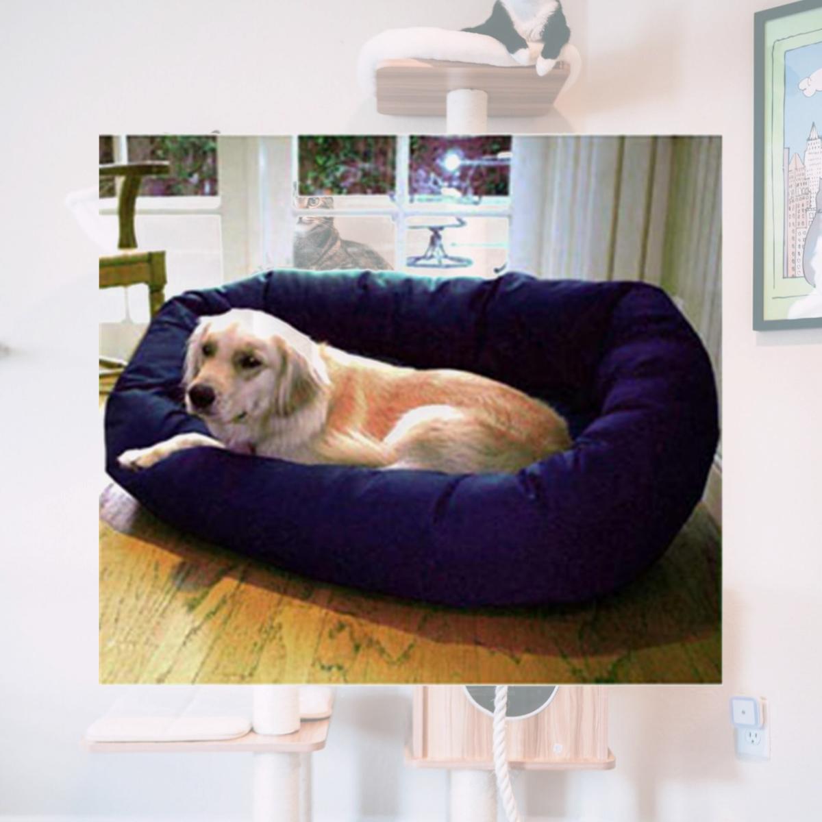 Picture of Majestic Pet 788995611226 24 in. Small Bagel Bed- Blue