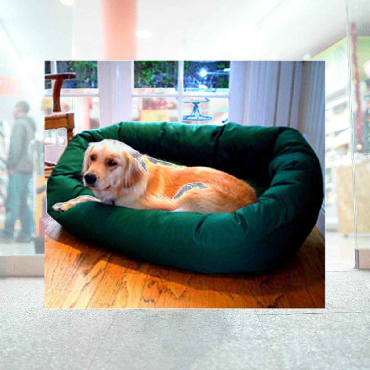 Picture of Majestic Pet 788995611530 52 in. Extra Large Bagel Bed- Green