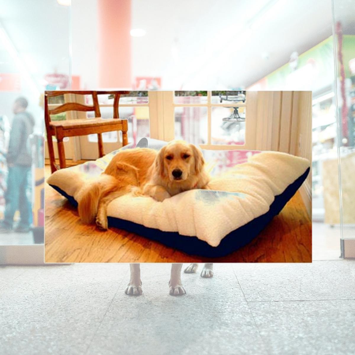 Picture of Majestic Pet 788995651628 42x60 Extra Large Rectangle Pet Bed- Blue