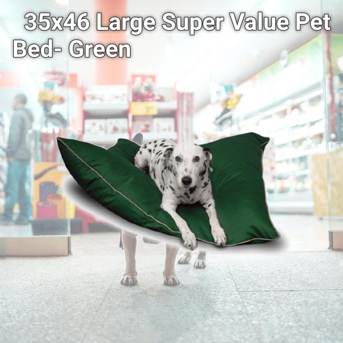 Picture of Majestic Pet 788995654636 35x46 Large Super Value Pet Bed- Green