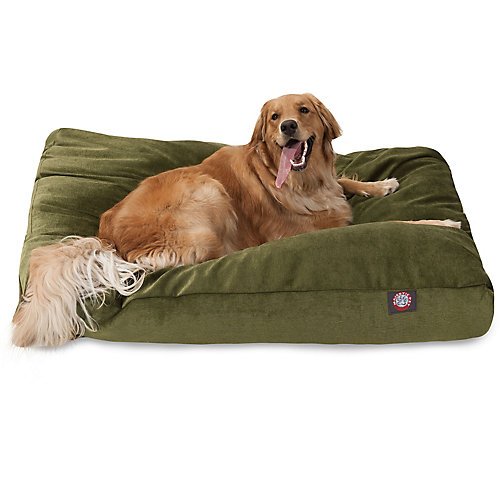 29 x 36 in. Villa Rectangle Pet Bed - Fern