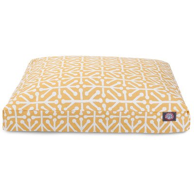 Picture of MajesticPet 788995500766 29 x 36 in. Aruba Rectangle Pet Bed, Citrus