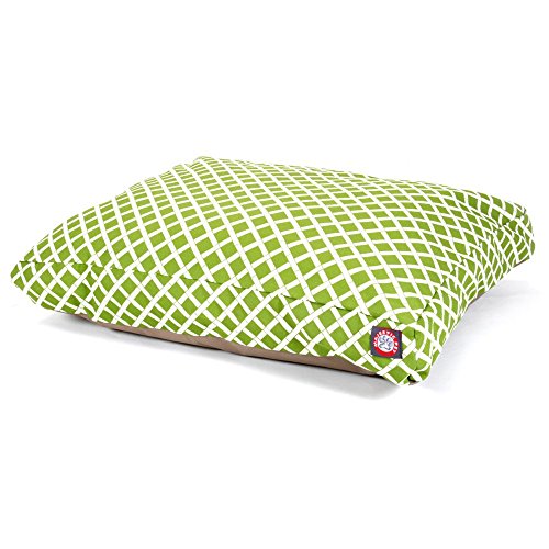 Picture of MajesticPet 788995500032 29 x 36 in. Bamboo Rectangle Pet Bed, Sage