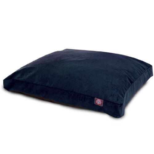 Picture of MajesticPet 788995500599 29 x 36 in. Villa Rectangle Pet Bed, Navy