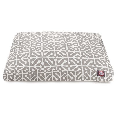 Picture of MajesticPet 788995500780 29 x 36 in. Aruba Rectangle Pet Bed, Grey