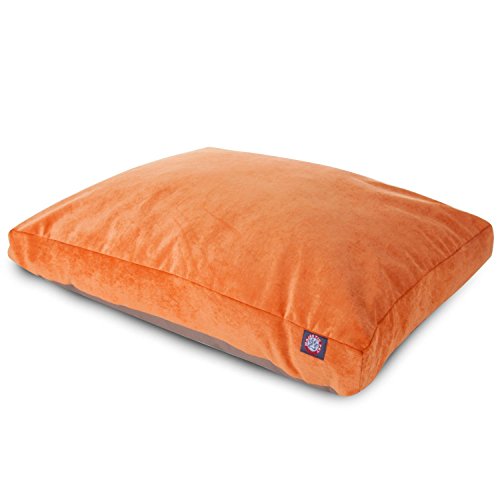 Picture of MajesticPet 788995502524 36 x 44 in. Villa Rectangle Pet Bed, Orange
