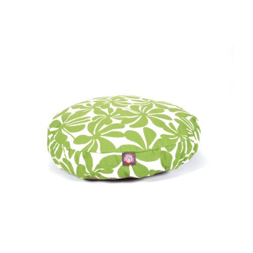 30 in. Plantation Round Pet Bed - Sage - Small