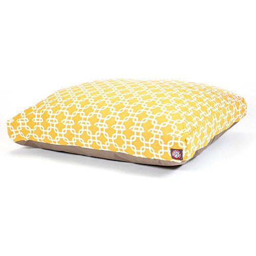 Picture of MajesticPet 788995500285 29 x 36 in. Links Rectangle Pet Bed, Yellow