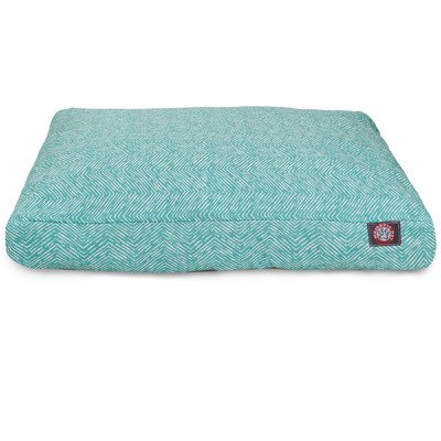 Picture of MajesticPet 788995504849 42 x 50 in. Navajo Rectangle Pet Bed, Teal