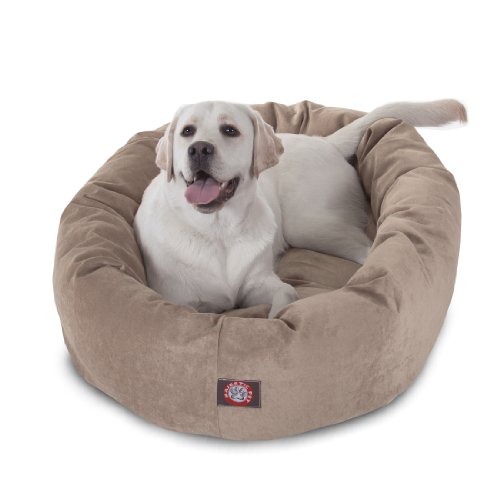 Picture of MajesticPet 788995526575 40 in. Villa Donut Pet Bed&#44; Pearl
