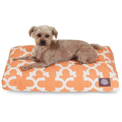 Picture of MajesticPet 788995500803 29 x 36 in. Trellis Rectangle Pet Bed, Apache Orange