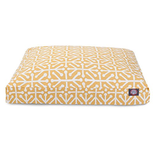 Picture of MajesticPet 788995504764 42 x 50 in. Aruba Rectangle Pet Bed, Citrus