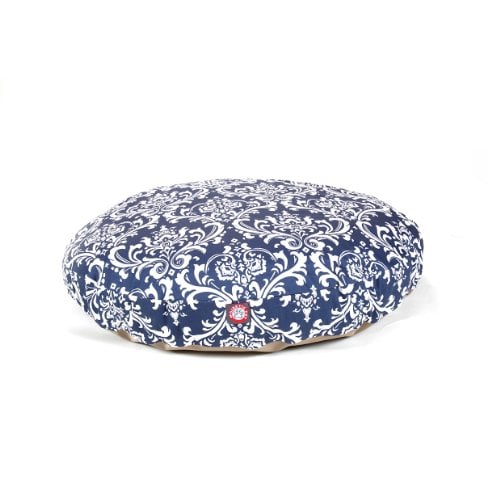 Picture of MajesticPet 788995510086 42 in. French Quarter Round Pet Bed, Navy Blue - Large