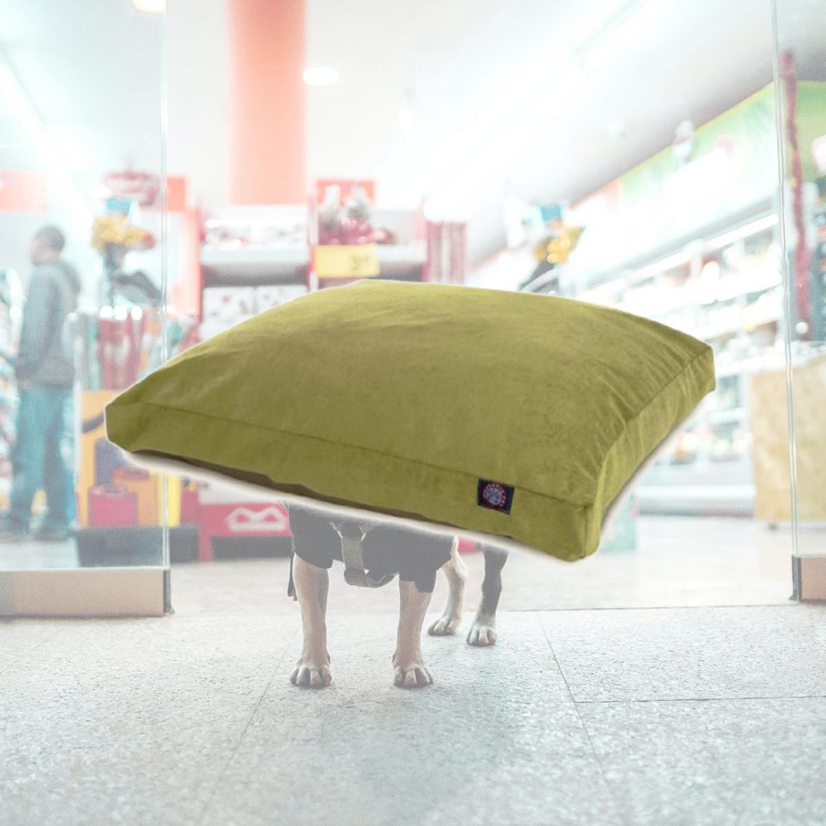 Picture of MajesticPet 788995500582 29 x 36 in. Villa Rectangle Pet Bed, Apple