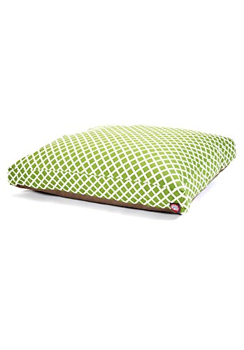 Picture of MajesticPet 788995502036 36 x 44 in. Bamboo Rectangle Pet Bed, Sage