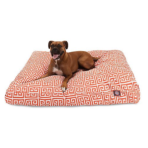 Picture of MajesticPet 788995504733 42 x 50 in. Tower Rectangle Pet Bed, Orange