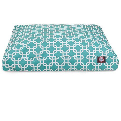Picture of MajesticPet 788995504931 42 x 50 in. Links Rectangle Pet Bed, Teal