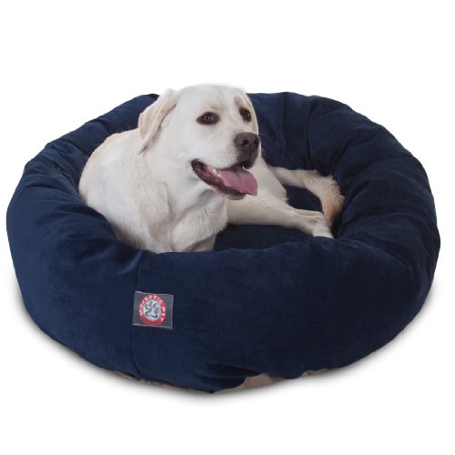 Picture of MajesticPet 788995526599 40 in. Villa Donut Pet Bed&#44; Navy