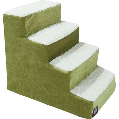Picture of MajesticPet 788995675136 4 Step Villa Sherpa Pet Stairs, Apple