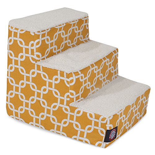 Picture of MajesticPet 788995675341 3 Step Links Sherpa Pet Stairs, Yellow