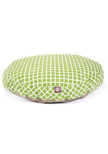 Picture of MajesticPet 788995510031 42 in. Bamboo Round Pet Bed, Sage - Large