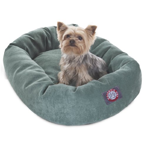 Picture of MajesticPet 788995522553 25 in. Villa Donut Pet Bed&#44; Azure