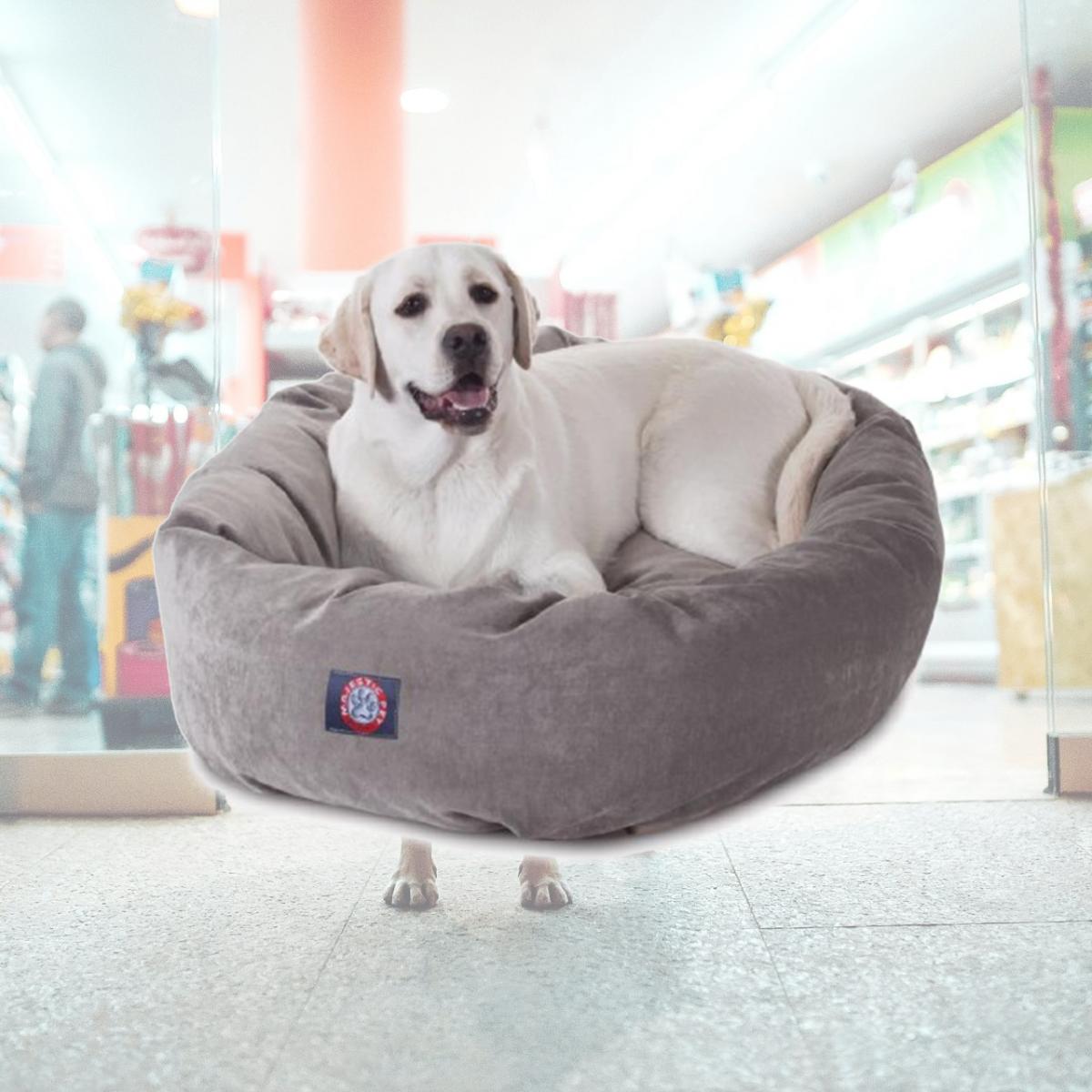 Picture of MajesticPet 788995526537 40 in. Villa Donut Pet Bed, Vintage