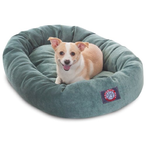 Picture of MajesticPet 788995524557 32 in. Villa Donut Pet Bed&#44; Azure