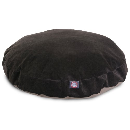 30 in. Villa Round Pet Bed - Storm - Small