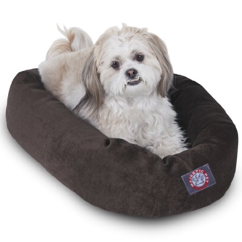 Picture of MajesticPet 788995522546 25 in. Villa Donut Pet Bed&#44; Storm