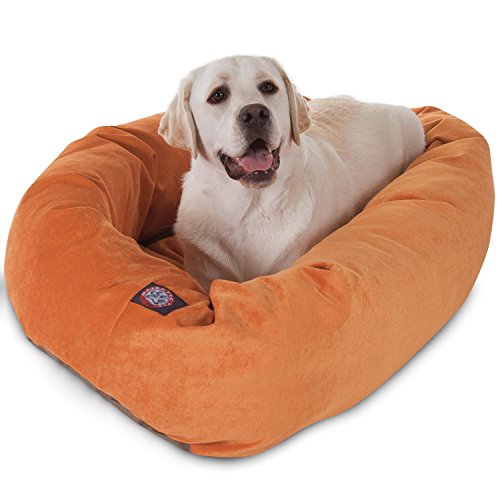 Picture of MajesticPet 788995526520 40 in. Villa Donut Pet Bed&#44; Orange