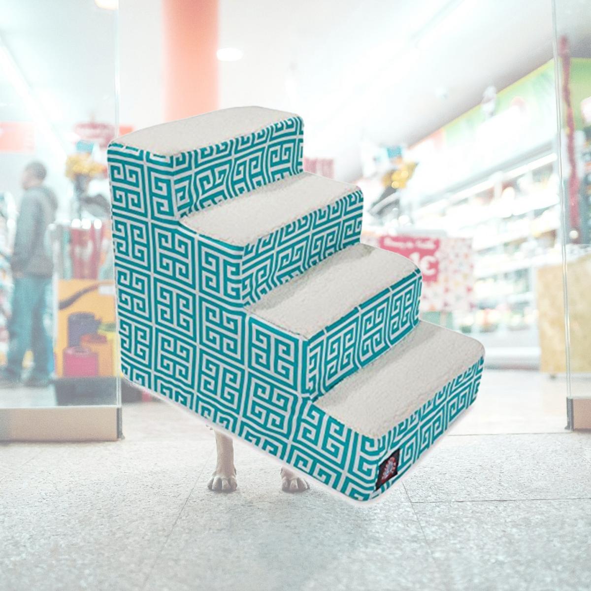 Picture of MajesticPet 788995675433 4 Step Towers Pet Stairs, Pacific