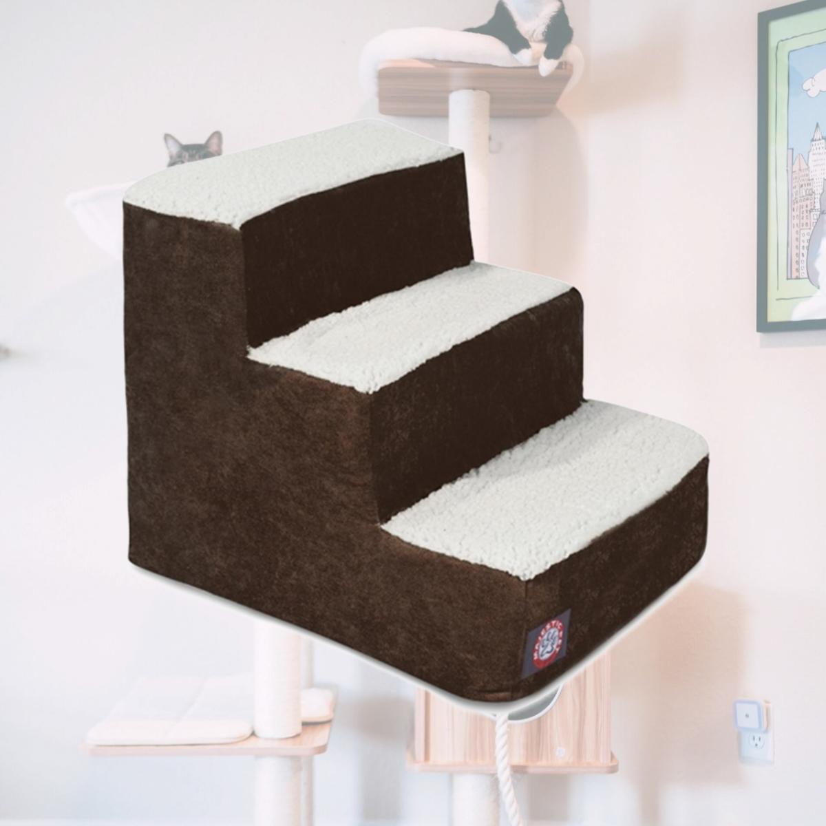 Picture of Majestic Pet Products 78899567544 3 Step Villa Pet Stairs, Fern