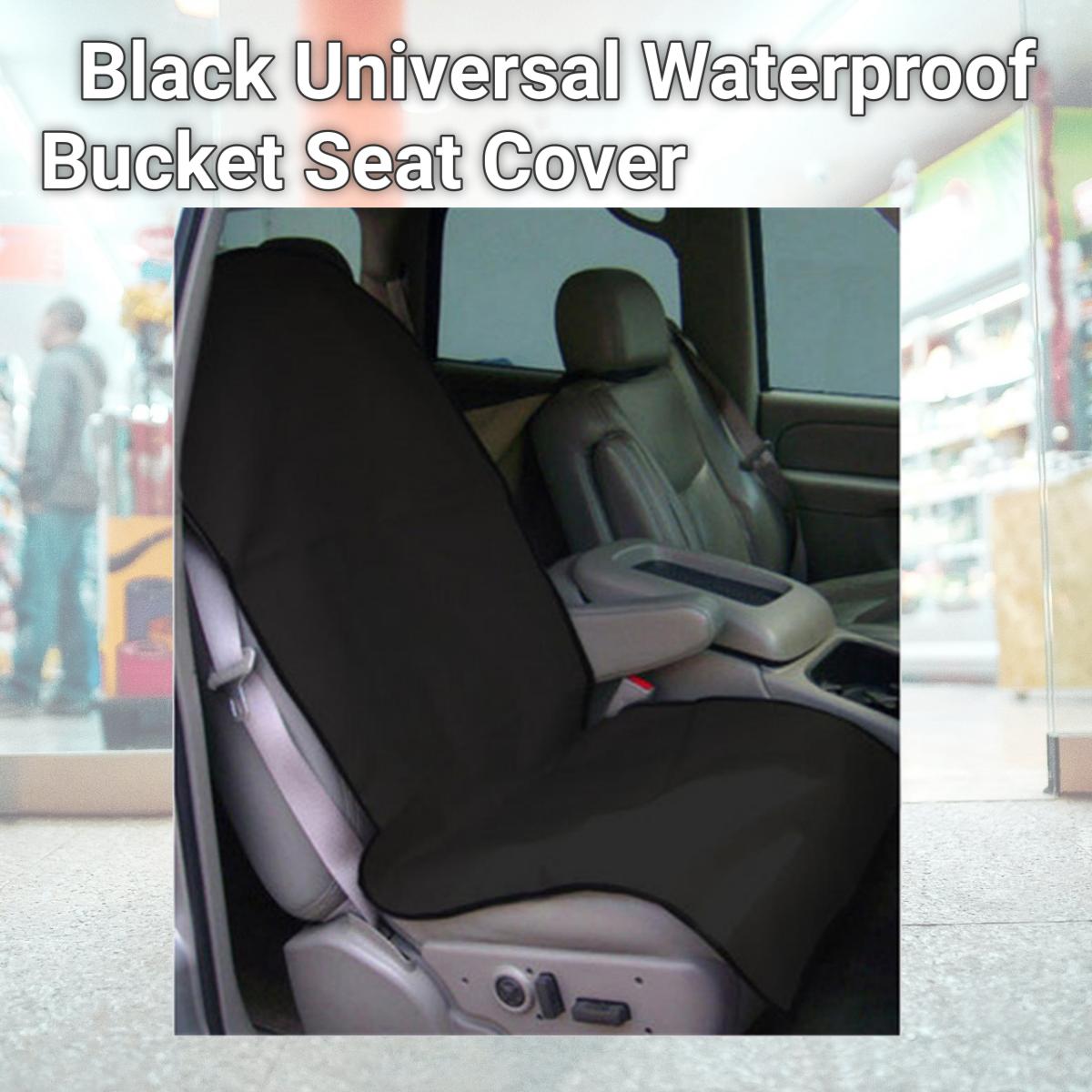 Picture of Majestic Pet Products 788995000044 Black Universal Waterproof Bucket Seat Cover
