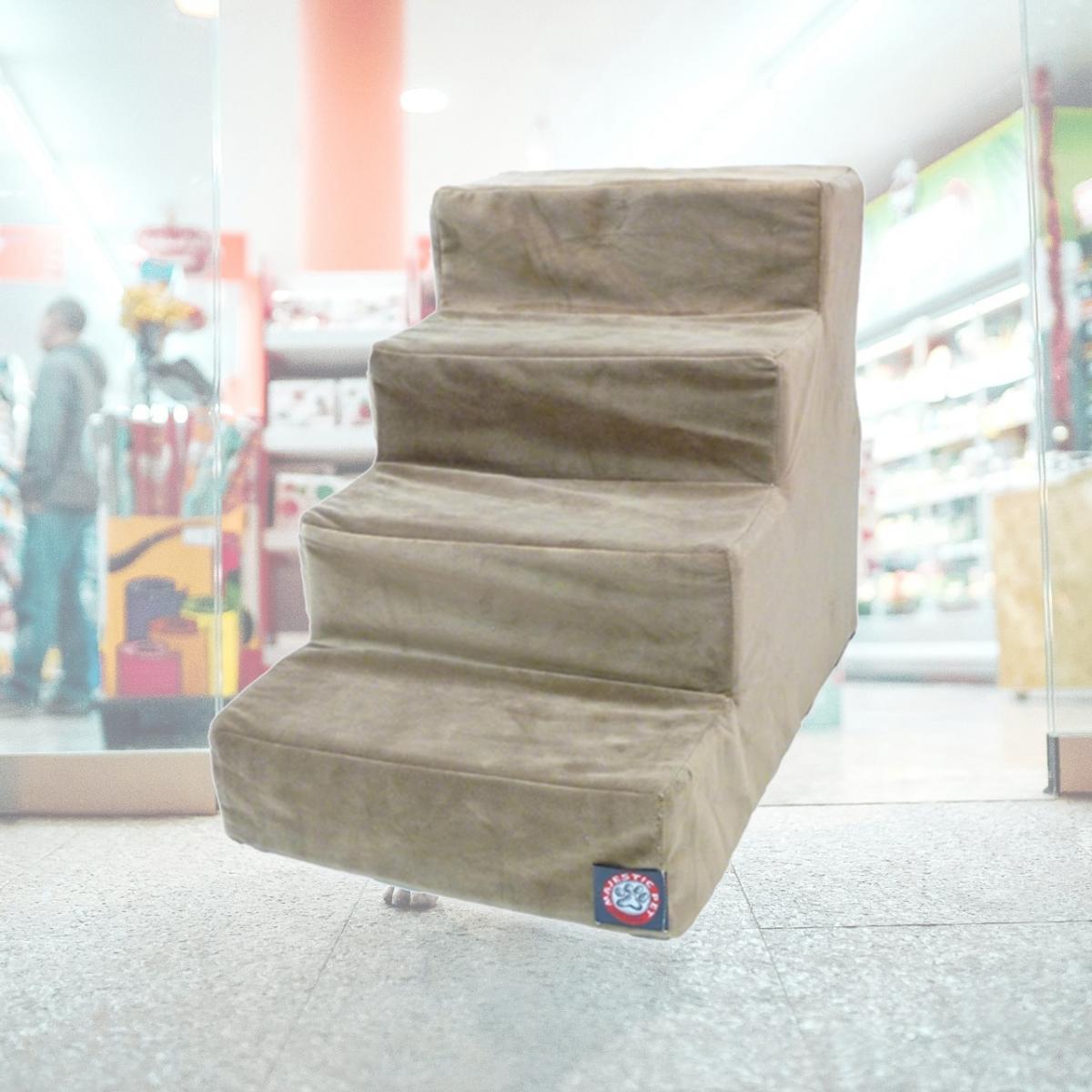 Picture of Majestic Pet Products 788995675112 4 Step Stone Suede Pet Stairs