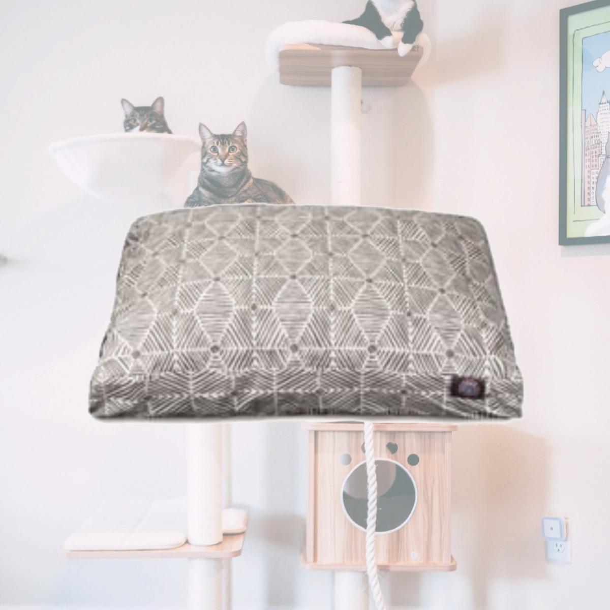 Picture of Majestic Pet 78899550269 Charlie Gray Large Rectangle Dog Bed