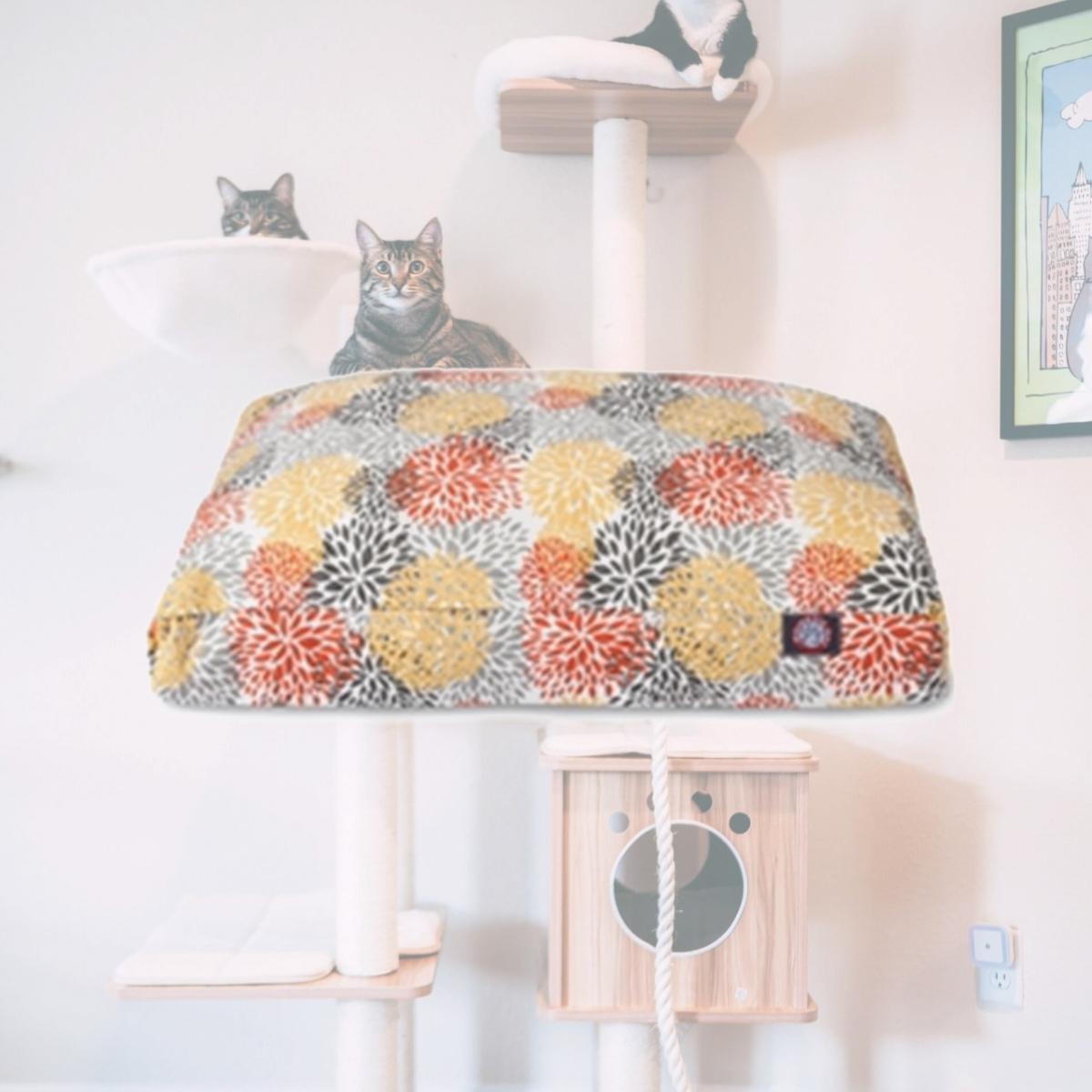 Picture of Majestic Pet 78899550508 Citrus Blooms Extra Large Rectangle Dog Bed