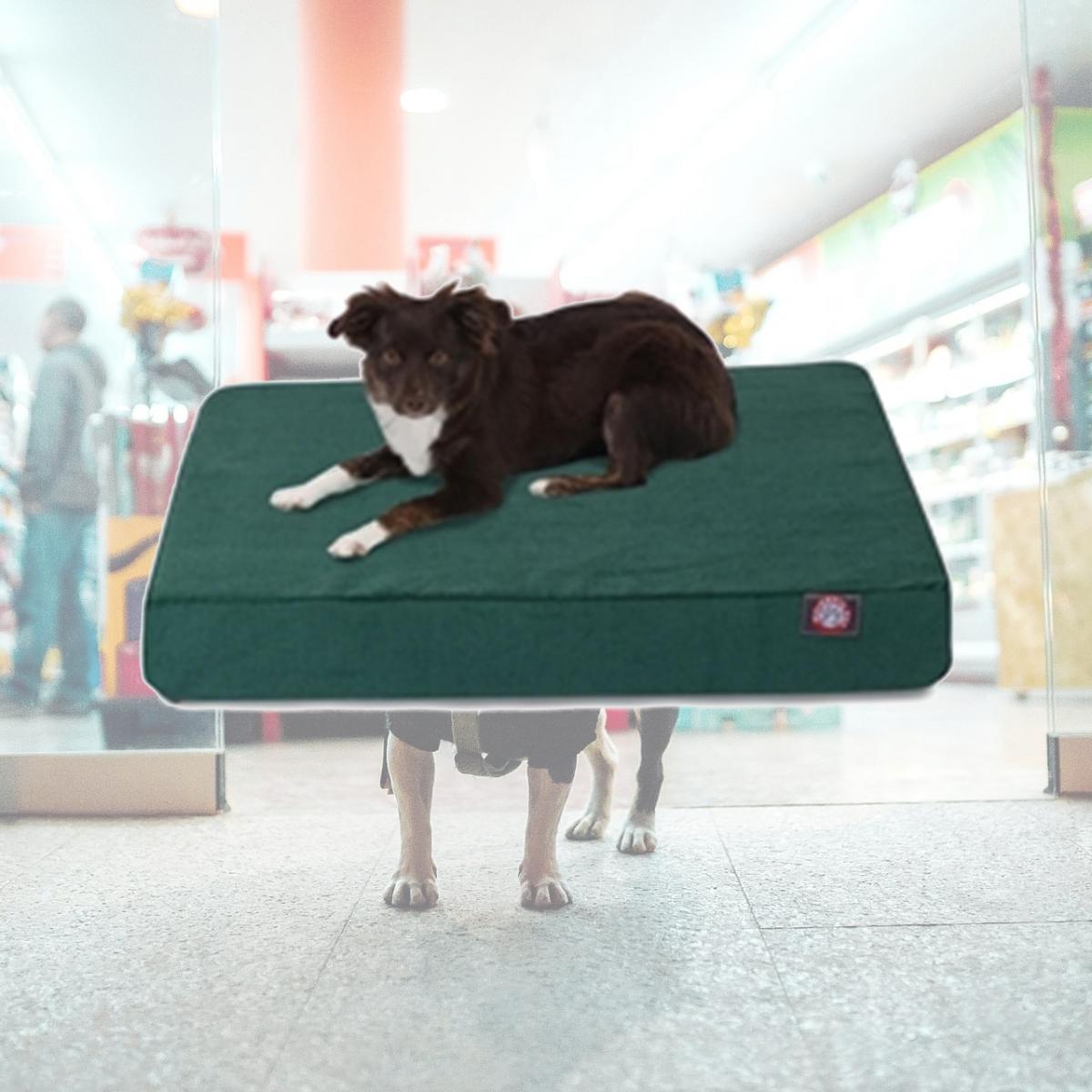 Picture of Majestic Pet 78899551264 Marine Villa Small Orthopedic Memory Foam Rectangle Dog Bed