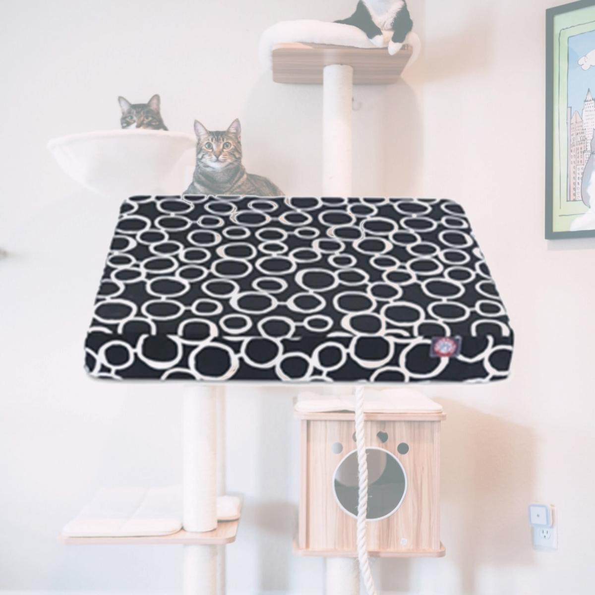 Picture of Majestic Pet 78899551673 Black Fusion Large Orthopedic Memory Foam Rectangle Dog Bed