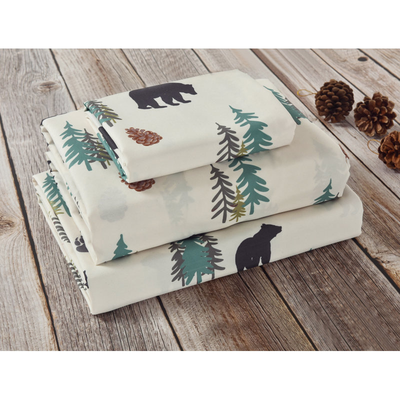 Sunland Bear Sheet Set, Multi Color - Full Size