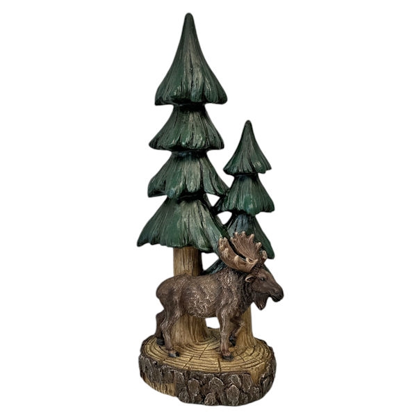 14075 MOOSE AND TREE Dcor
